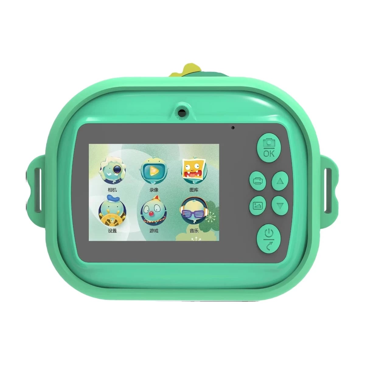 X5D Dinosaur Kids Instant Print Camera - Thumbnail Angle 2 | Elmougi Store UAE