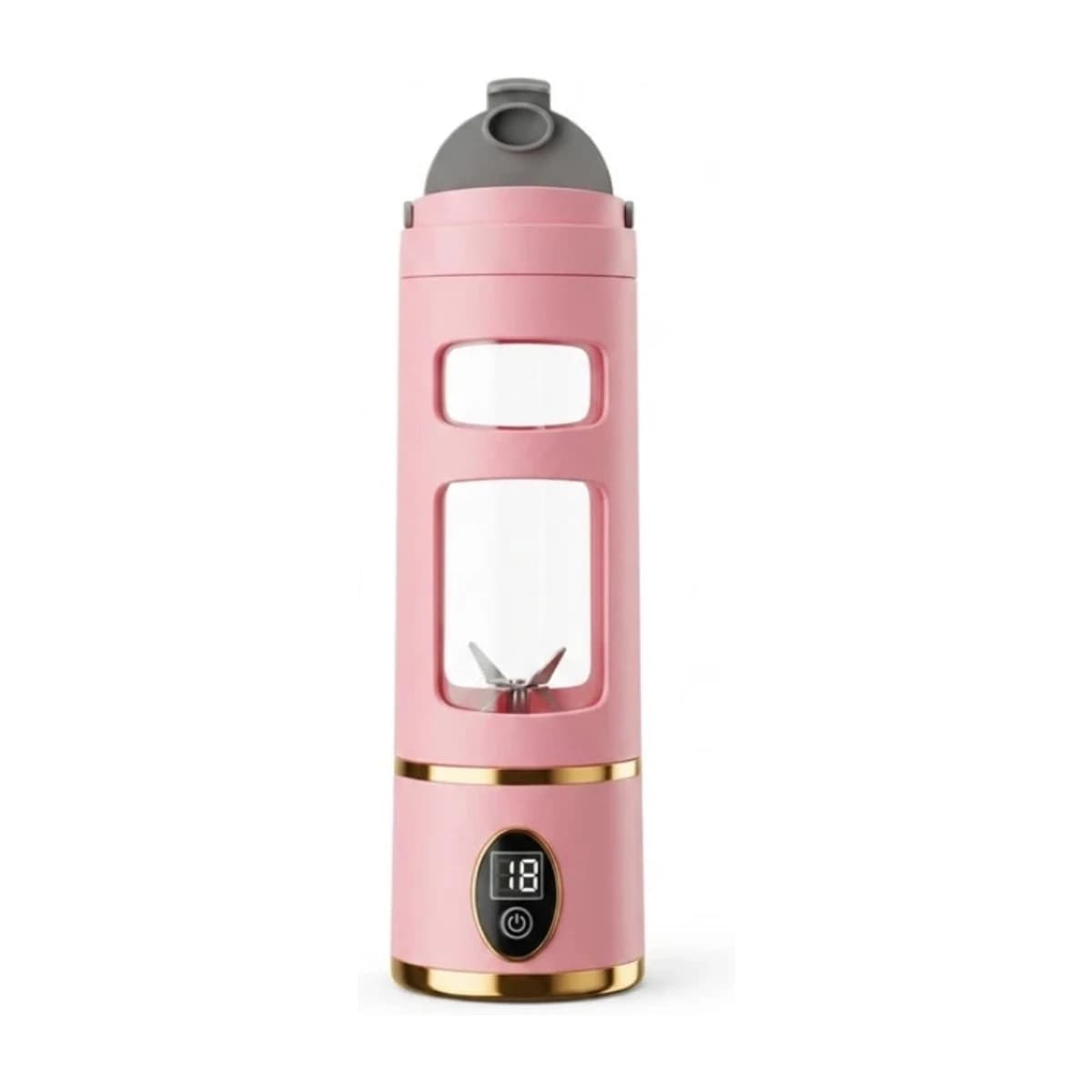 Generic HP-880 Portable Personal Blender & Shaker 450ml - Thumbnail Angle 1 | Elmougi Store UAE