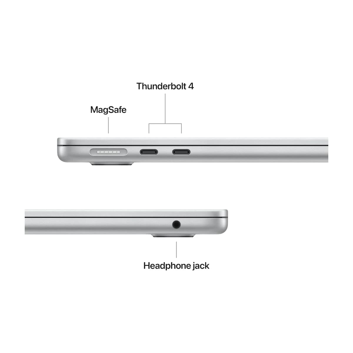 Apple MacBook Air 13-inch (M4, 2025) - Thumbnail Angle 2 | Elmougi Store UAE