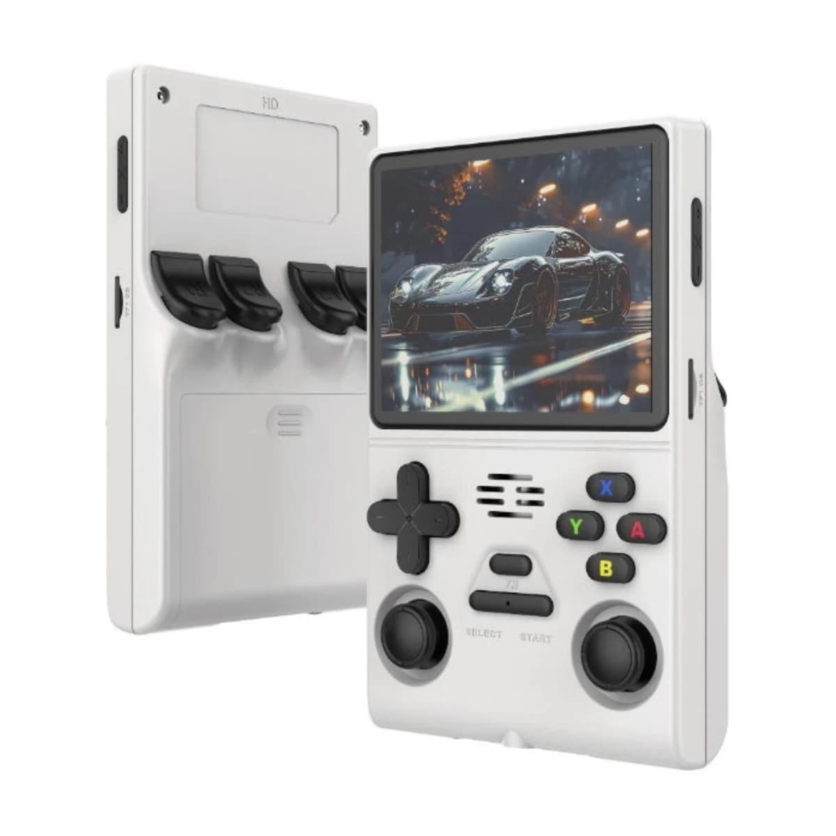 M18 Pro Handheld Video Game Console with 3.5-inch Display and 2 Wireless Controllers - Thumbnail Angle 1 | Elmougi Store UAE