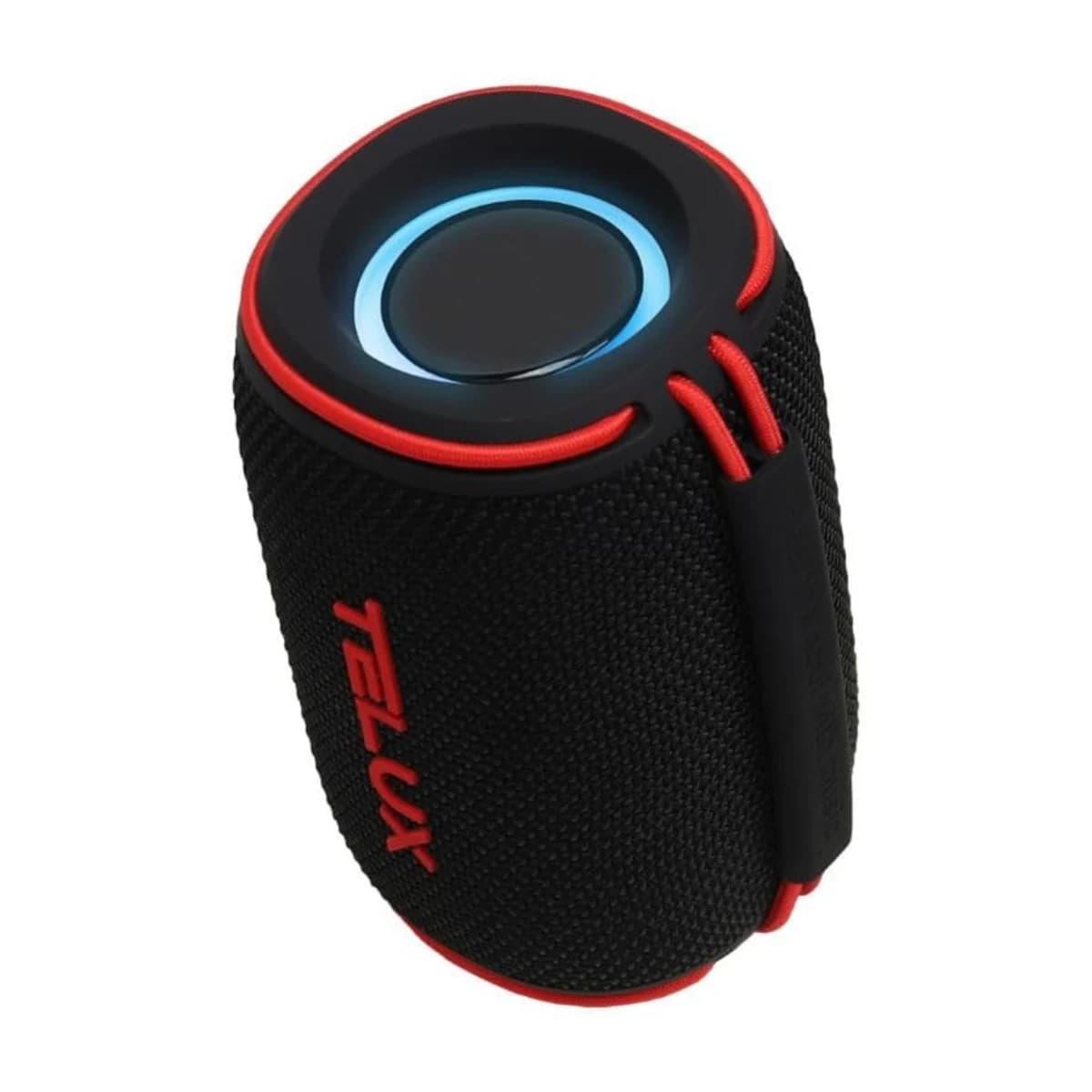 Telux HiBass15 Wireless Speaker 15W Black Red - Thumbnail Angle 2 | Elmougi Store UAE