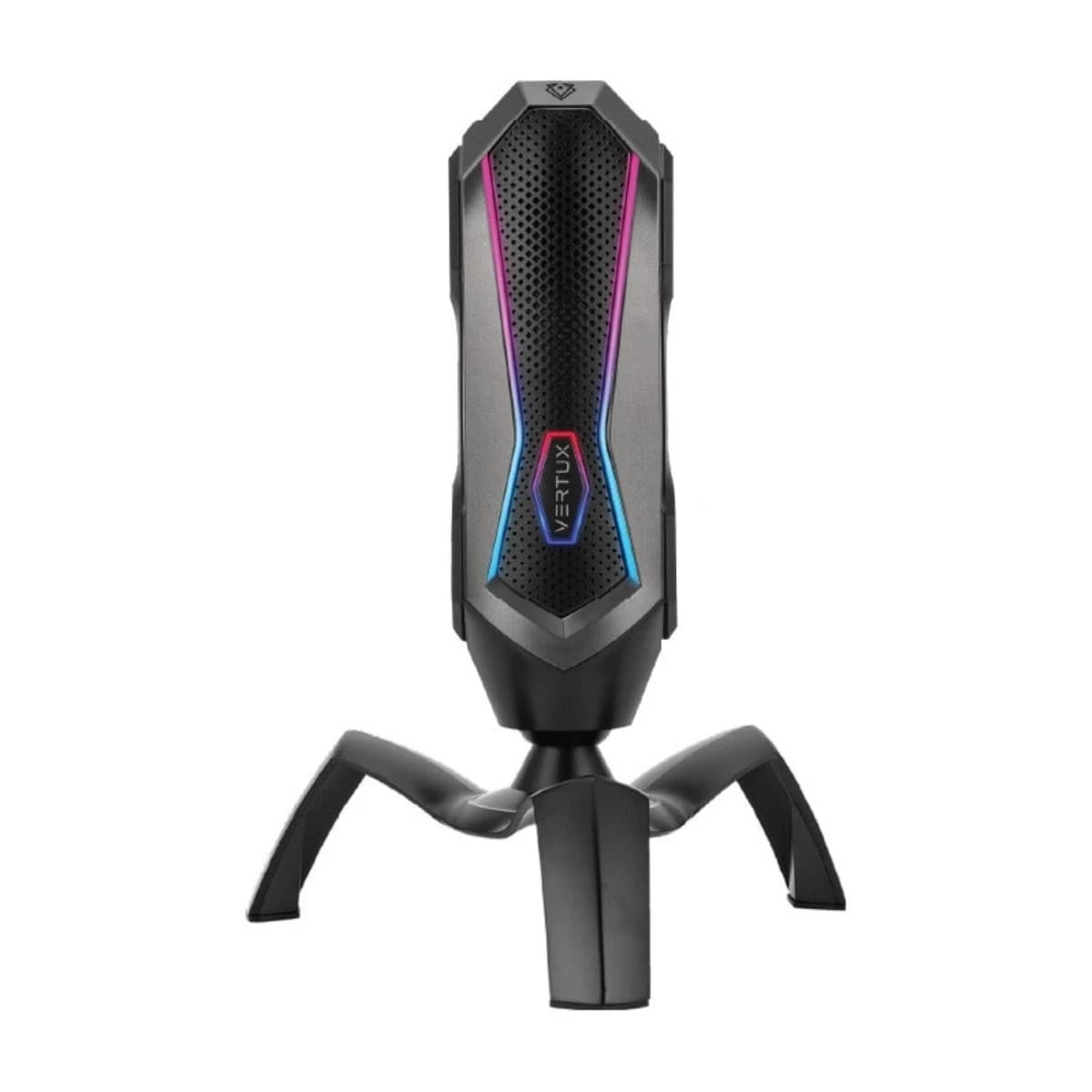 Vertux Marshal USB Gaming Microphone - Black - Thumbnail Angle 1 | Elmougi Store UAE