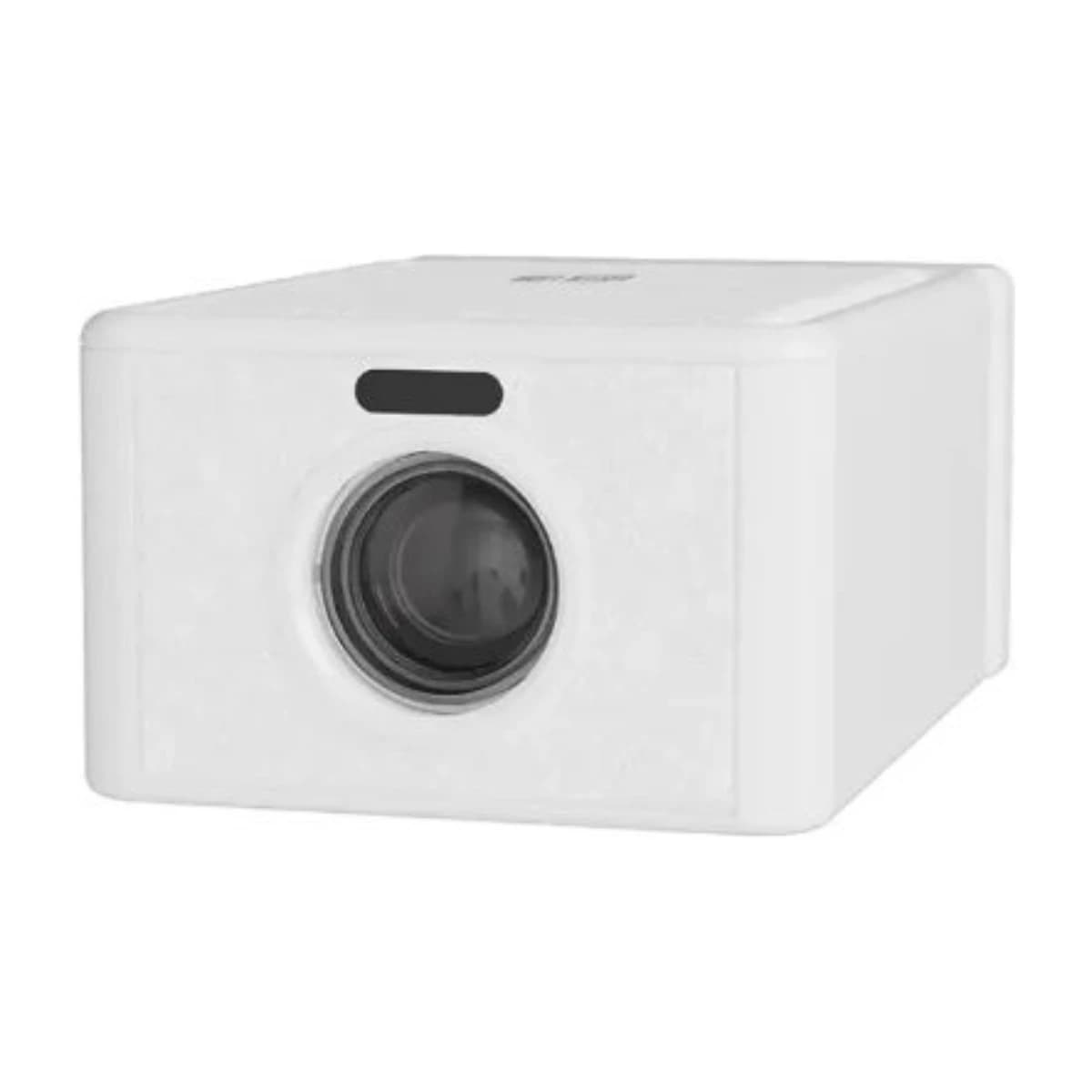 Green Lion Galaxy Smart Projector with Android 13 OS, 4K Decoding, Auto Focus & Keystone, White - Thumbnail Angle 2 | Elmougi Store UAE