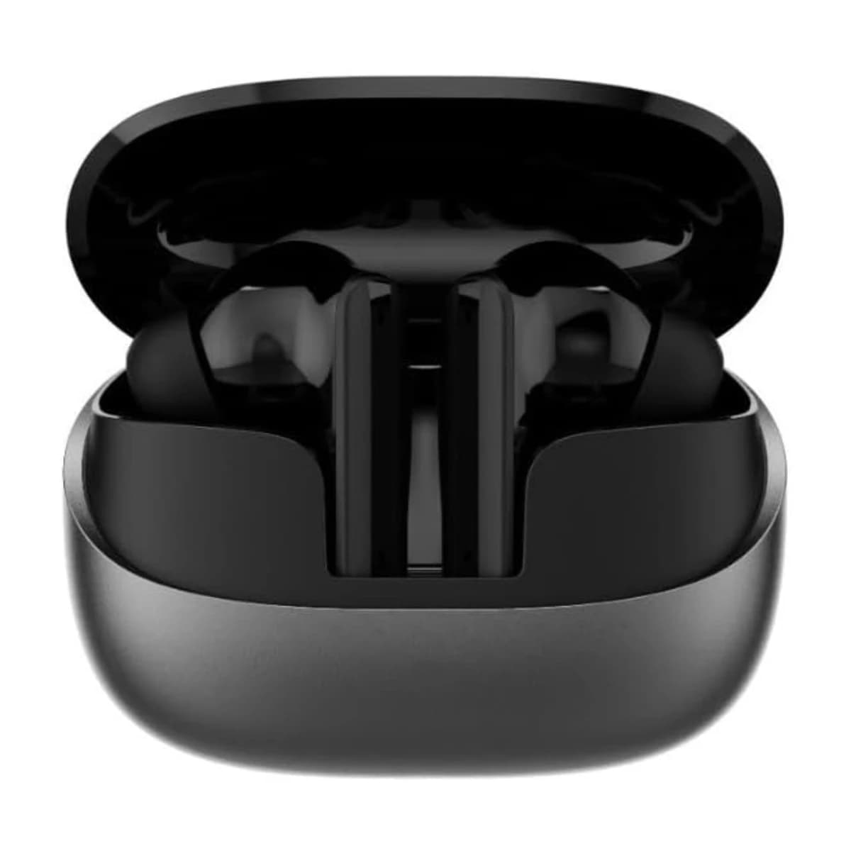 IQ Touch TWS with Zinc Alloy and ANC - 4 mics Black - Thumbnail Angle 3 | Elmougi Store UAE