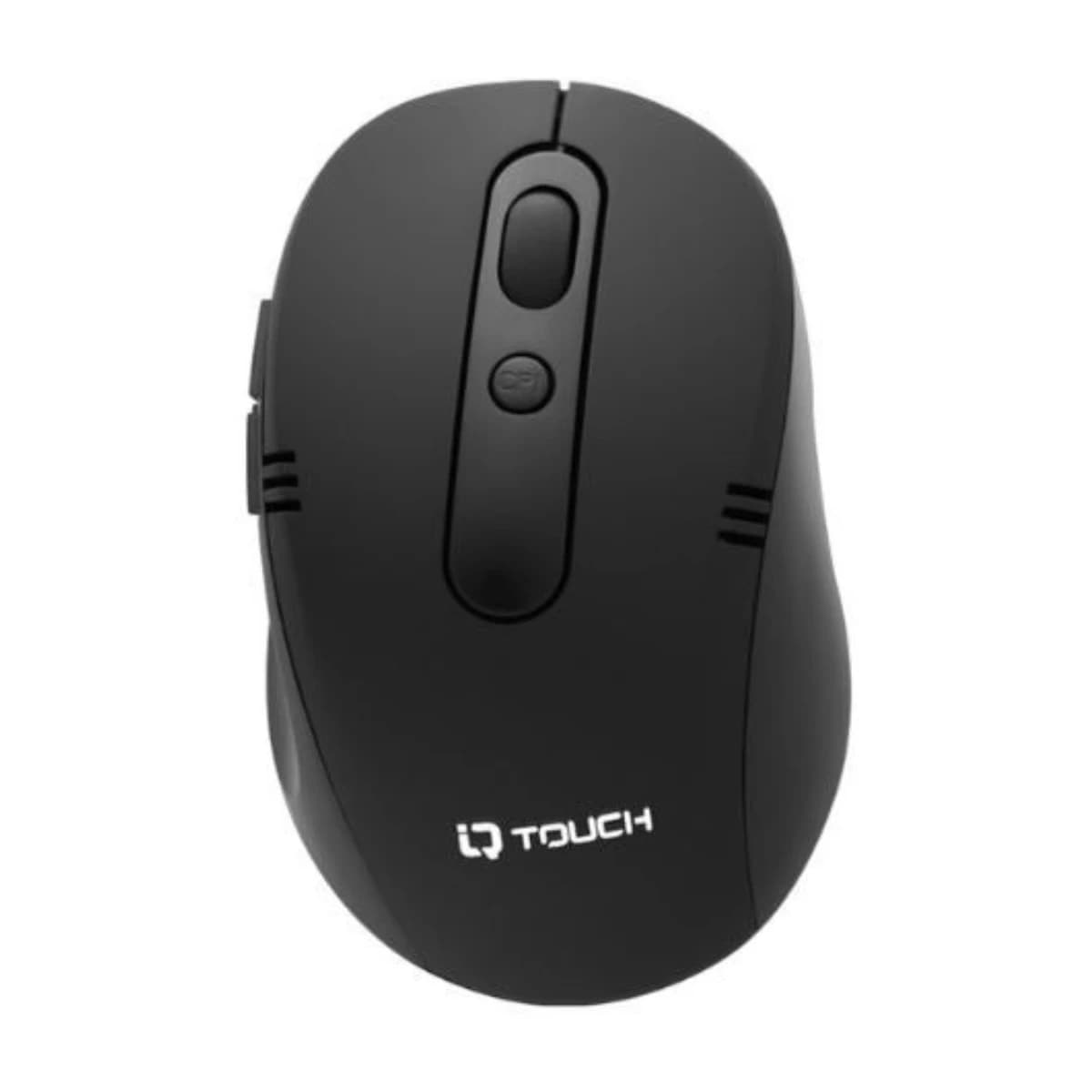 IQ TOUCH Wireless Ergonomic Optical Mouse - 2.4G, 6 Buttons, Silent Click - Thumbnail Angle 1 | Elmougi Store UAE