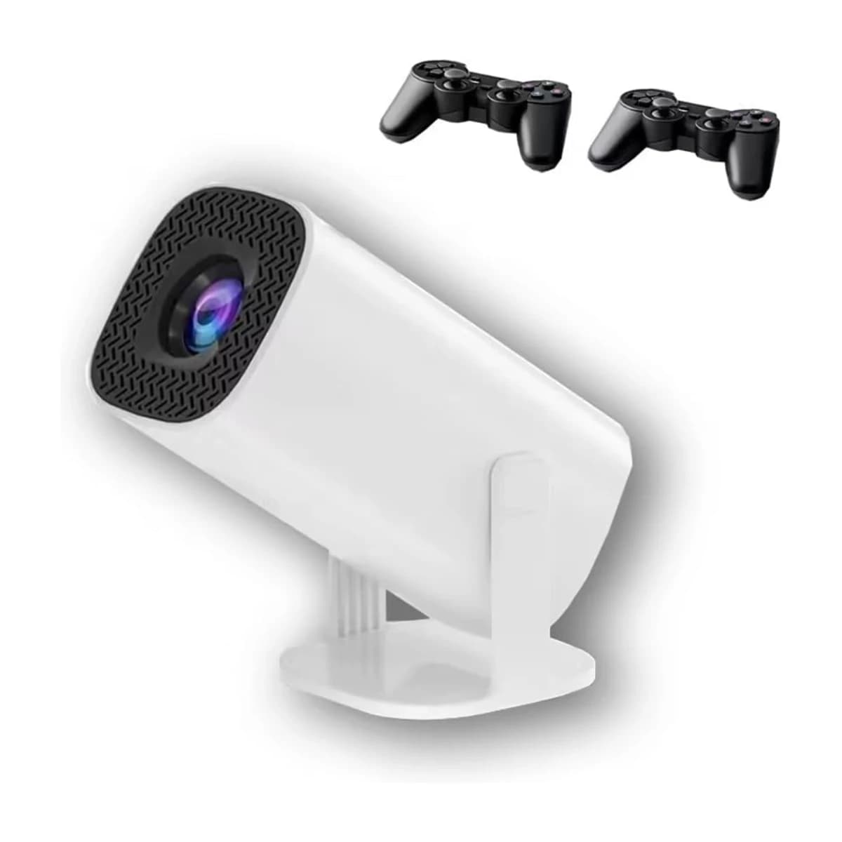 TIGER 4K Gaming Projector with Built-in Console, 64GB Retro Games, WiFi 6, Bluetooth 5.0 - Thumbnail Angle 1 | Elmougi Store UAE