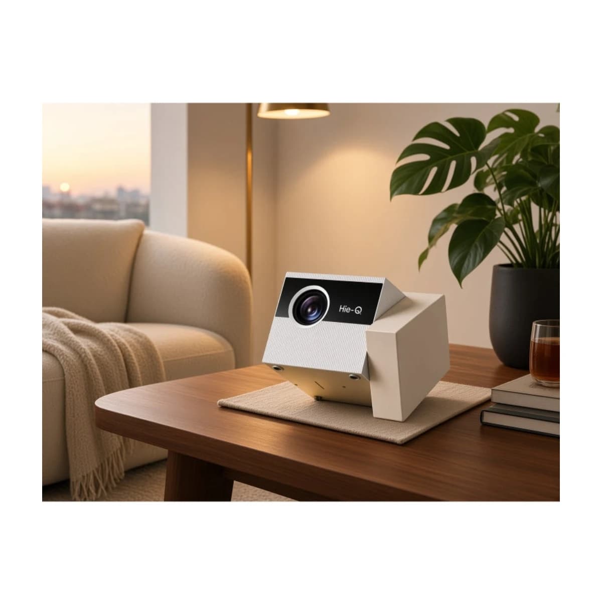 Horizon H6 Smart Projector - Thumbnail Angle 3 | Elmougi Store UAE