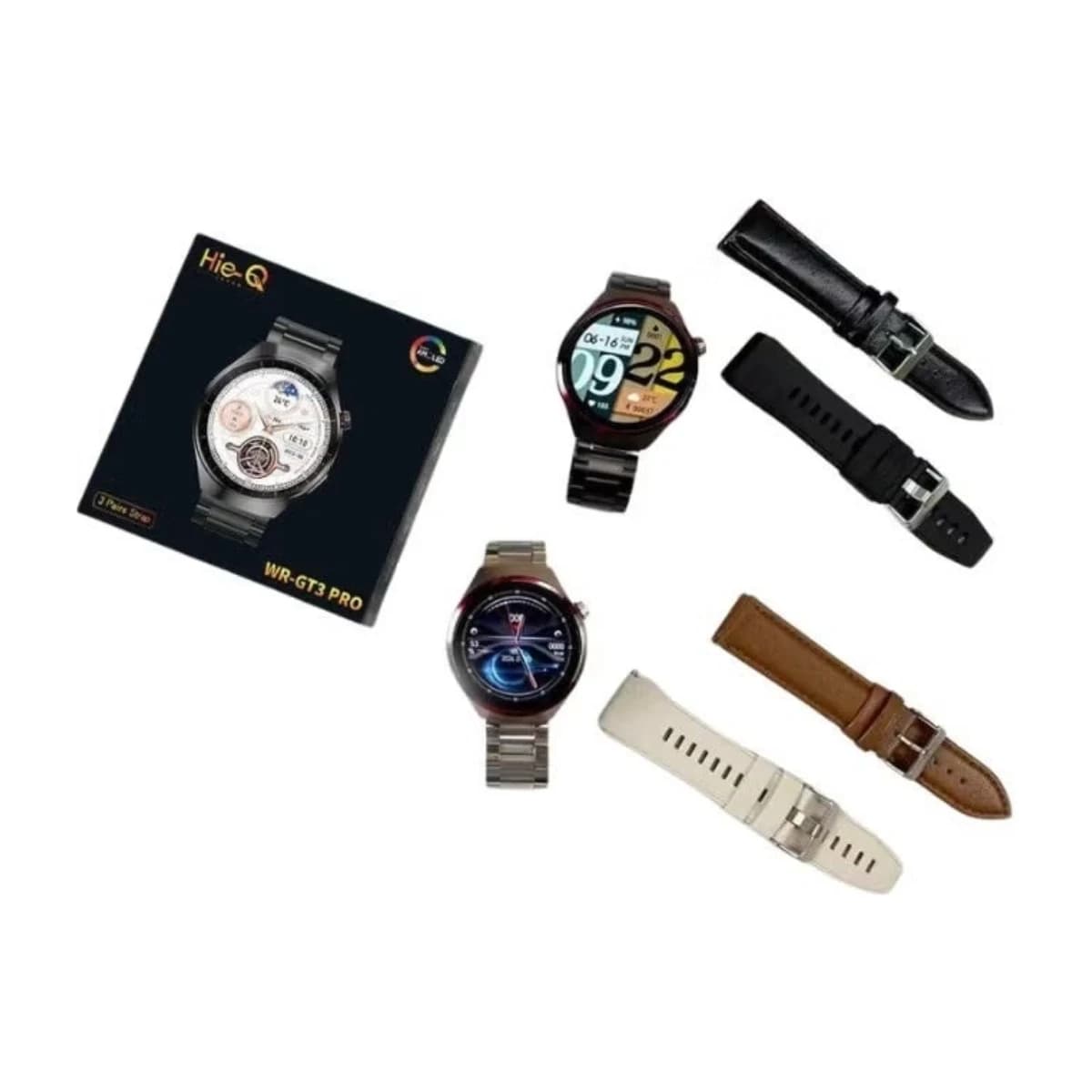 Hie-Q WR-GT3 Pro Smart Watch - Thumbnail Angle 4 | Elmougi Store UAE