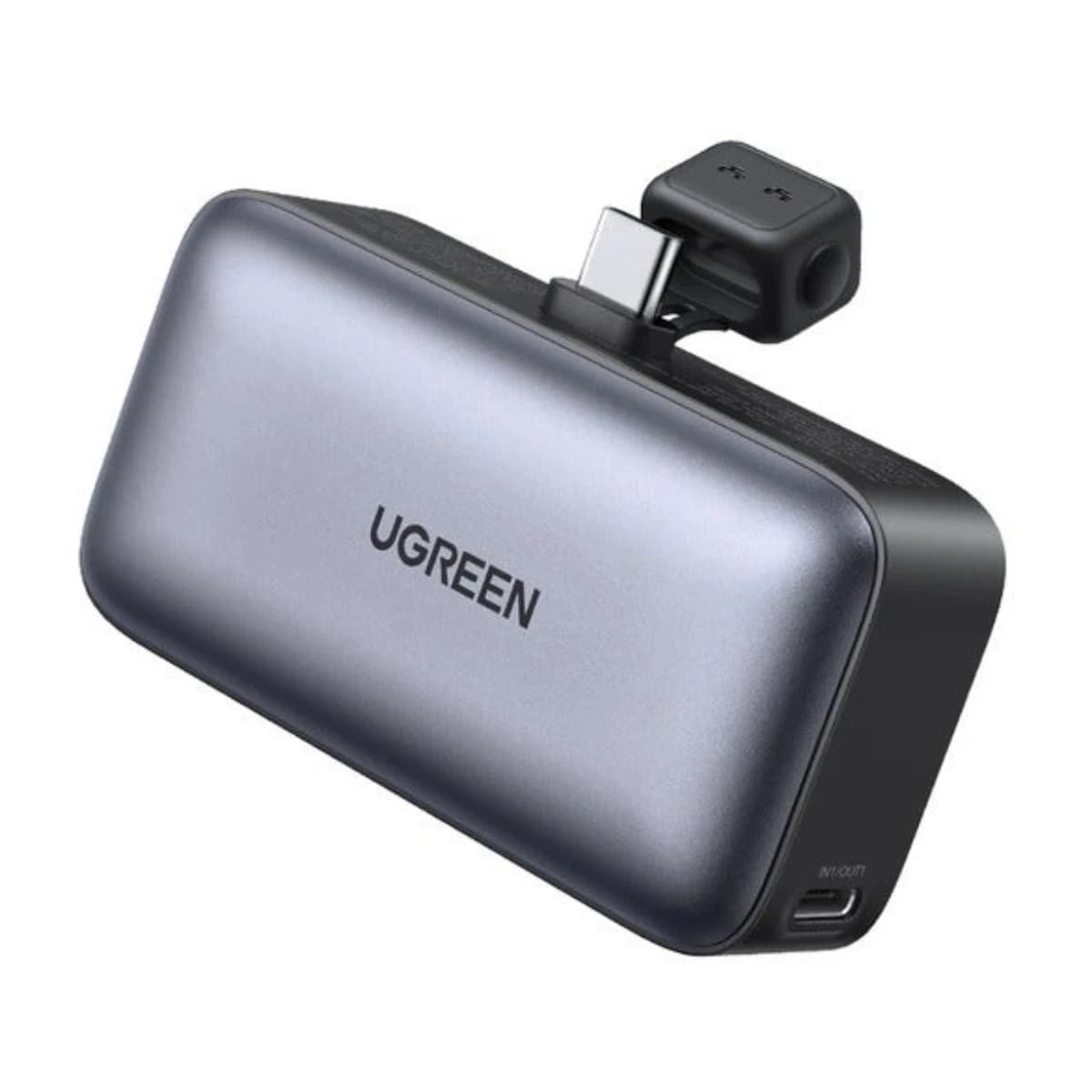 UGREEN ECO 5000 mAh Power Bank with Stand, 20W Fast Charging - Thumbnail Angle 1 | Elmougi Store UAE