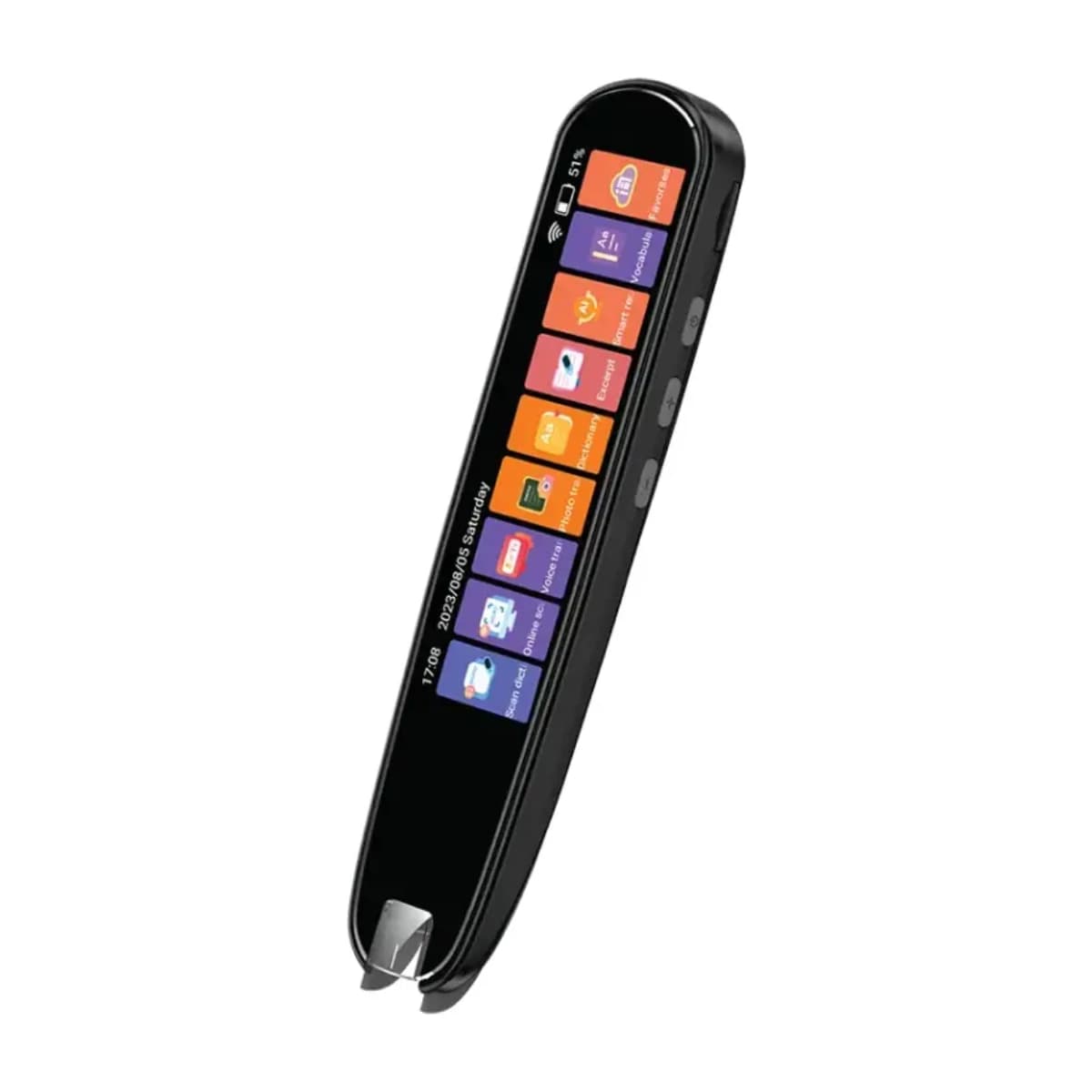 Green Lion Translation Pen - Black - Thumbnail Angle 1 | Elmougi Store UAE
