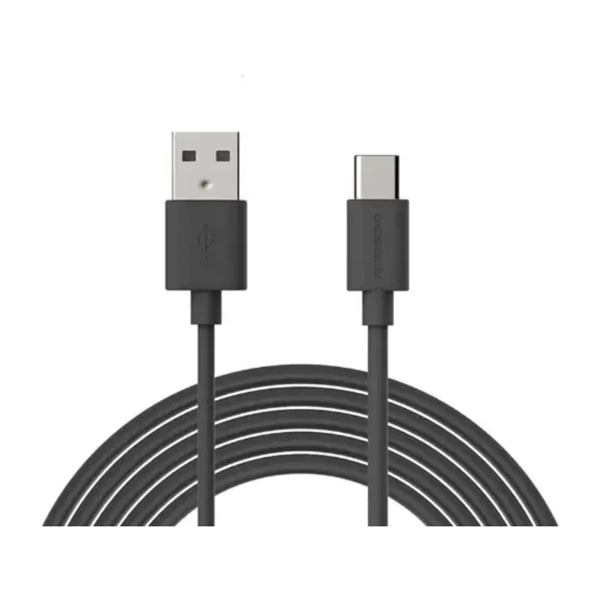 Riversong Beta09 Type-C Cable CT10 - 1 Meter, Black - Thumbnail Angle 1 | Elmougi Store UAE