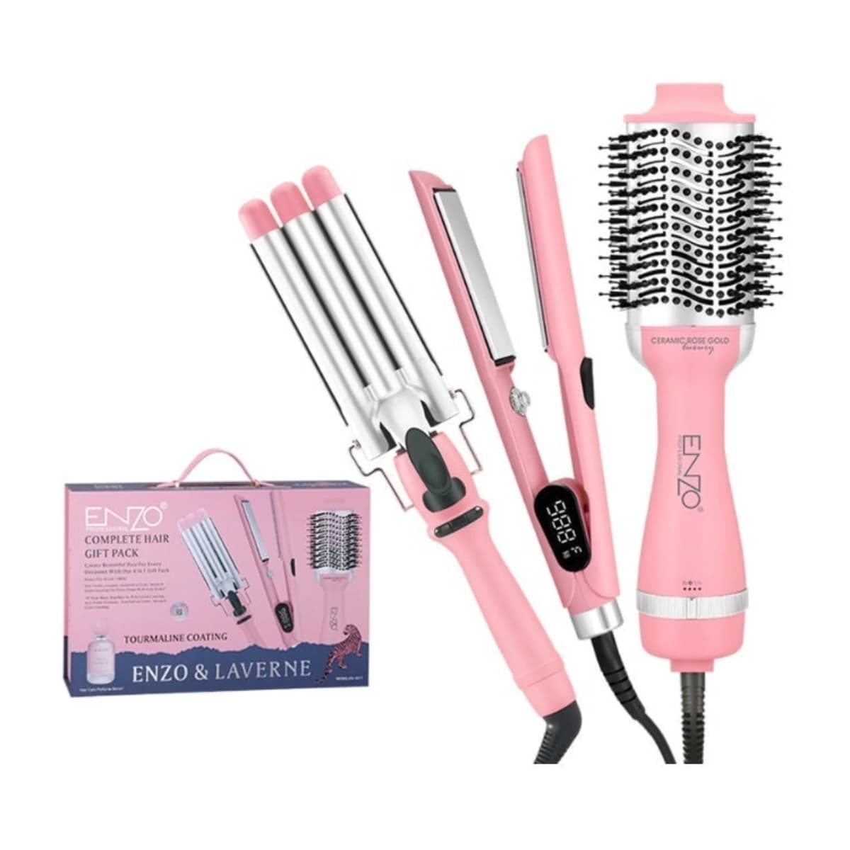 ENZO Professional EN-5611 4-in-1 Hair Styler - Thumbnail Angle 1 | Elmougi Store UAE
