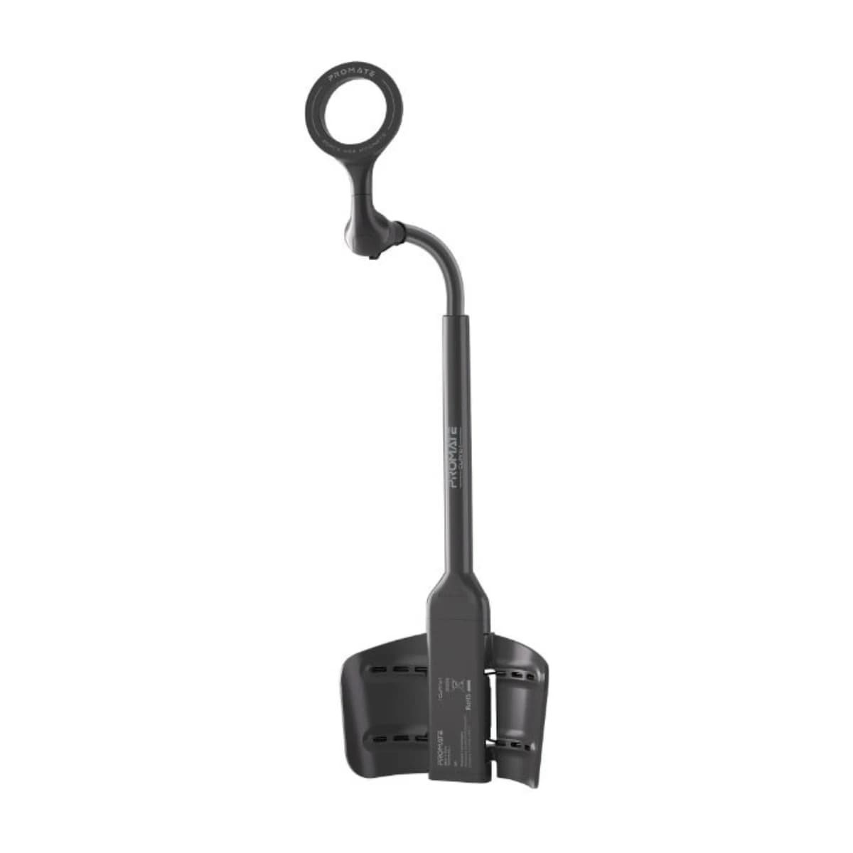 PROMATE CuPro-1 Universal Cup Holder Phone Mount, Spring-Lock Car Phone Holder with Flexible Aluminium Gooseneck, N52 Magnetic Cradle, Portrait & Landscape Viewing, Fits Round and Square Cup Holders black - Thumbnail Angle 1 | Elmougi Store UAE