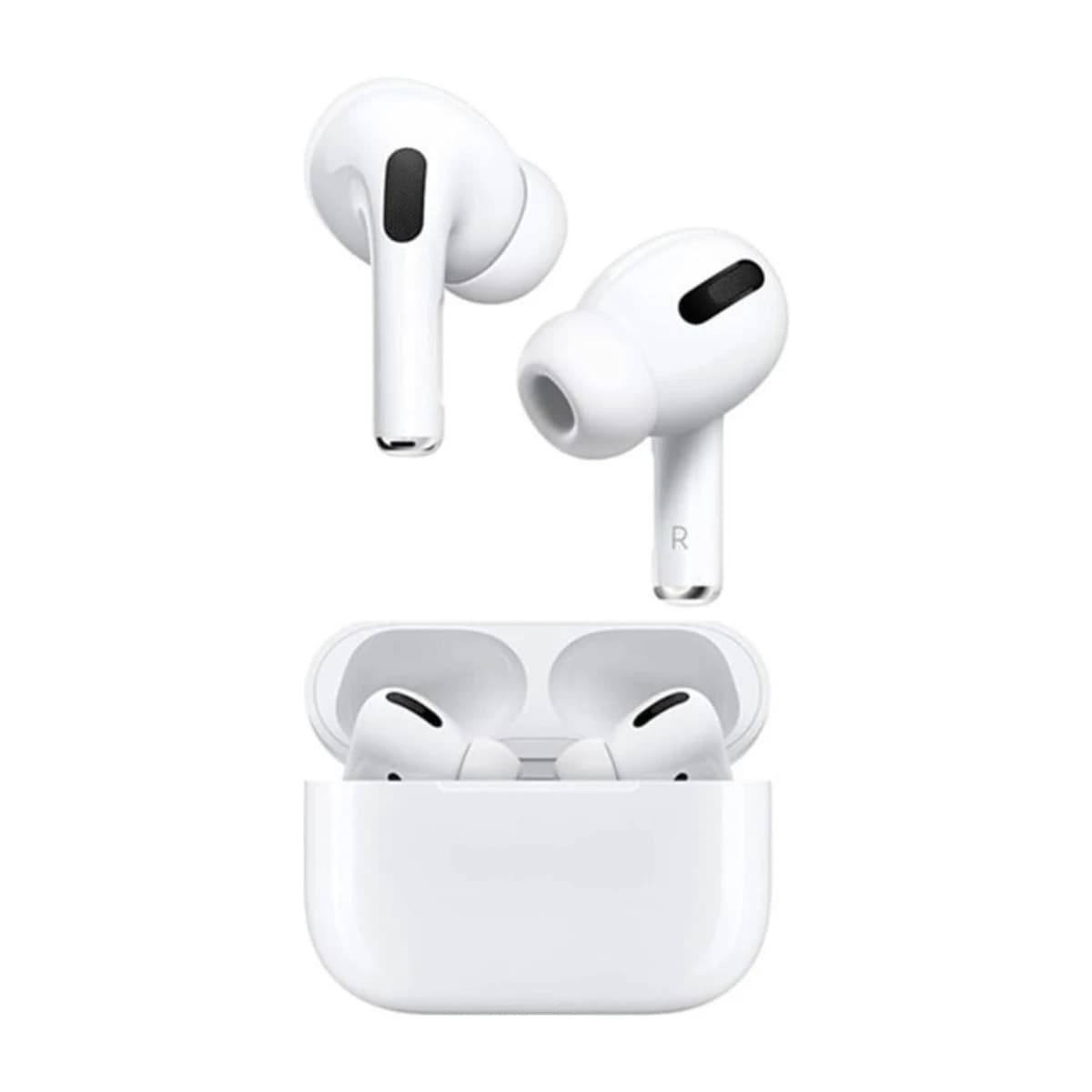 IQ TOUCH IQ TOUCH Ture Wireless Stereo Earbuds With Wirless Charging Case & Incase Lanyard White color - Thumbnail Angle 1 | Elmougi Store UAE