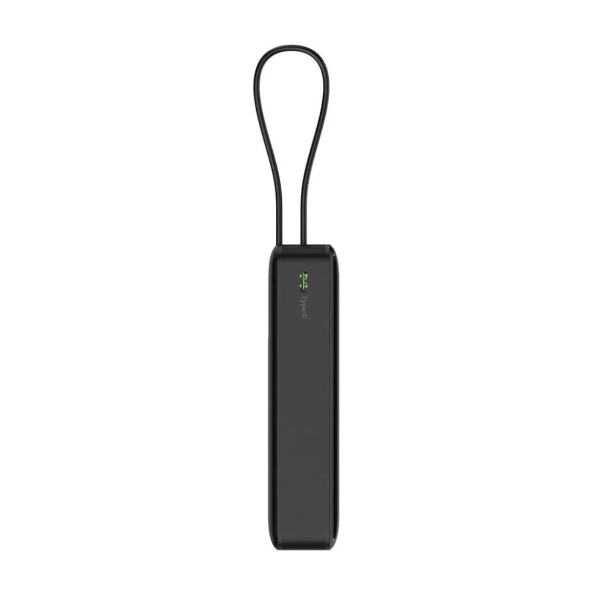 IQ TOUCH VOLT X5 PD 20W 5000mAh Power Bank with Built-in USB-C Cable - Thumbnail Angle 1 | Elmougi Store UAE