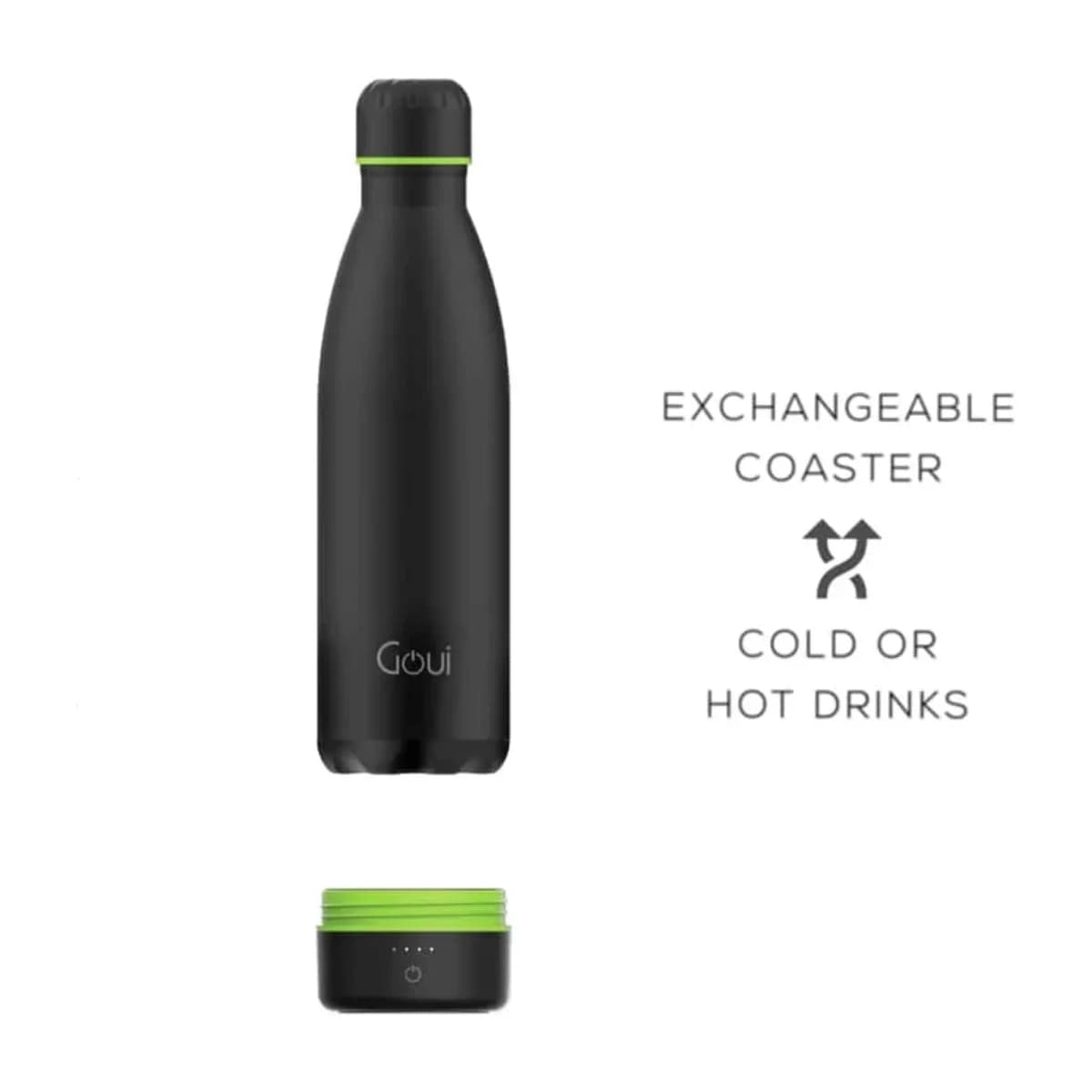 Goui Loch 420ml Water Bottle with 6000mAh Power Bank - Thumbnail Angle 4 | Elmougi Store UAE