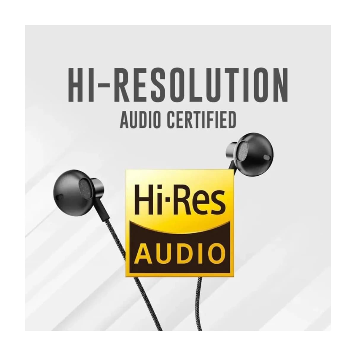 Hifuture MI5 Semi-In-Ear Earphones Hi-Res Certified - Thumbnail Angle 3 | Elmougi Store UAE