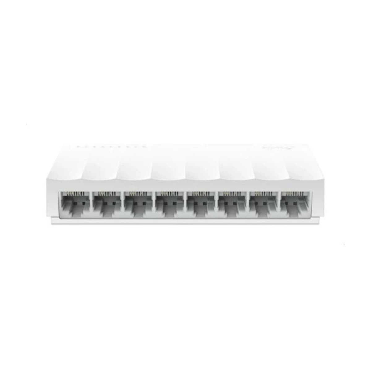 Tp-Link LS1008 Desktop Switch, 8 Ports - White - Thumbnail Angle 1 | Elmougi Store UAE