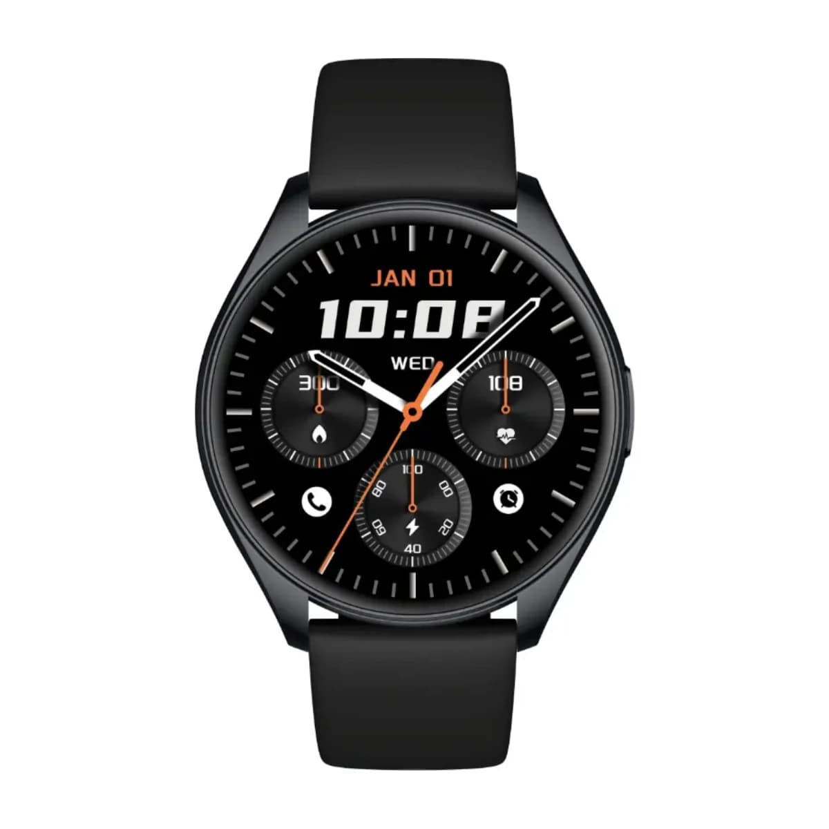 Green Lion G-Master Smart Watch - Black - Thumbnail Angle 1 | Elmougi Store UAE