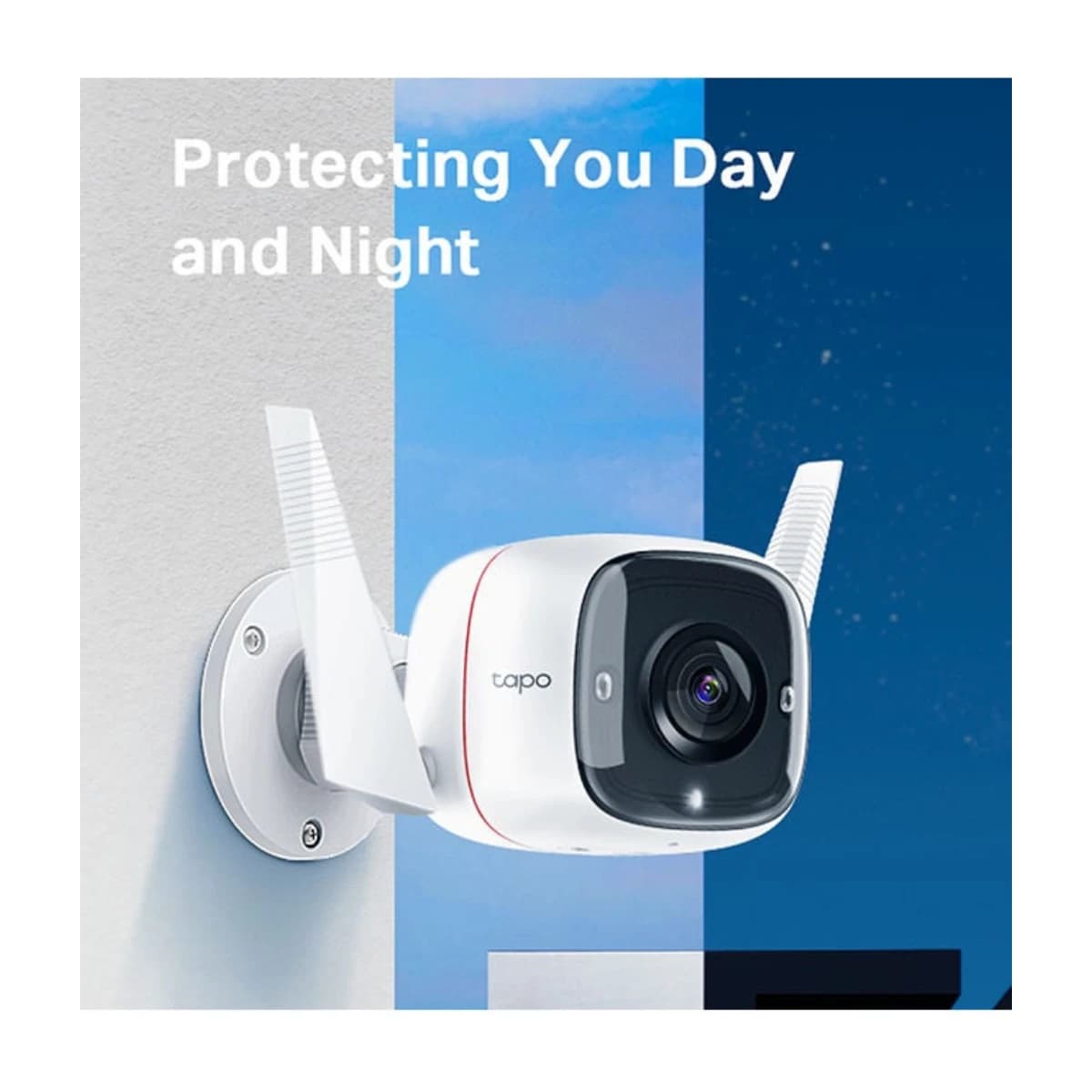 TP-Link Tapo C310 Outdoor Security Camera - 3MP HD, Night Vision, Wi-Fi/Ethernet - Thumbnail Angle 4 | Elmougi Store UAE