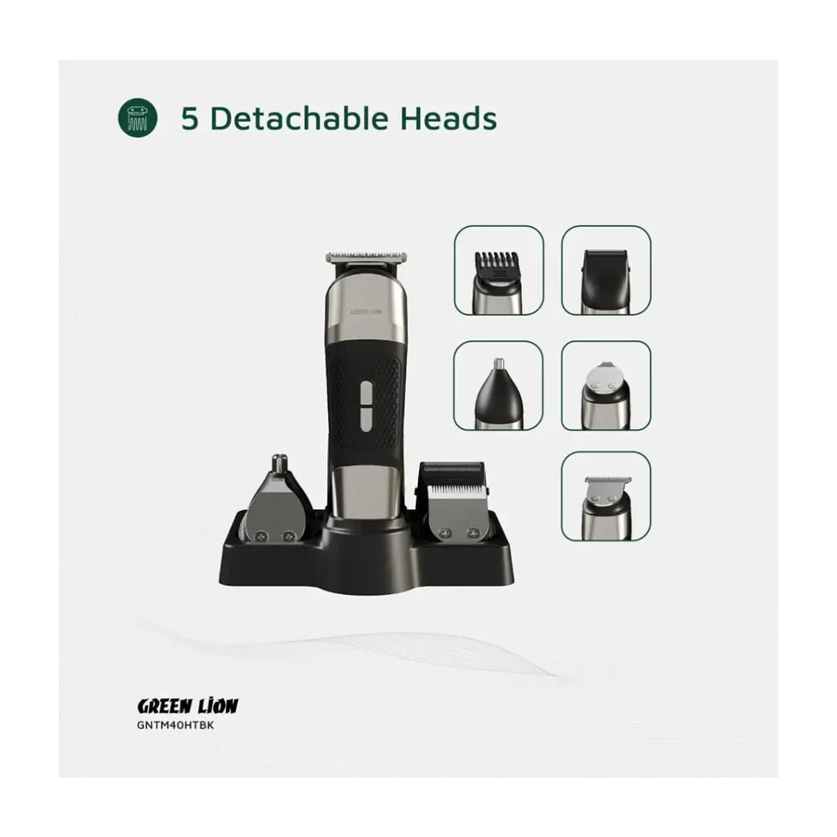 GREEN LION Trim Master 5-in-1 Trimmer - Thumbnail Angle 4 | Elmougi Store UAE