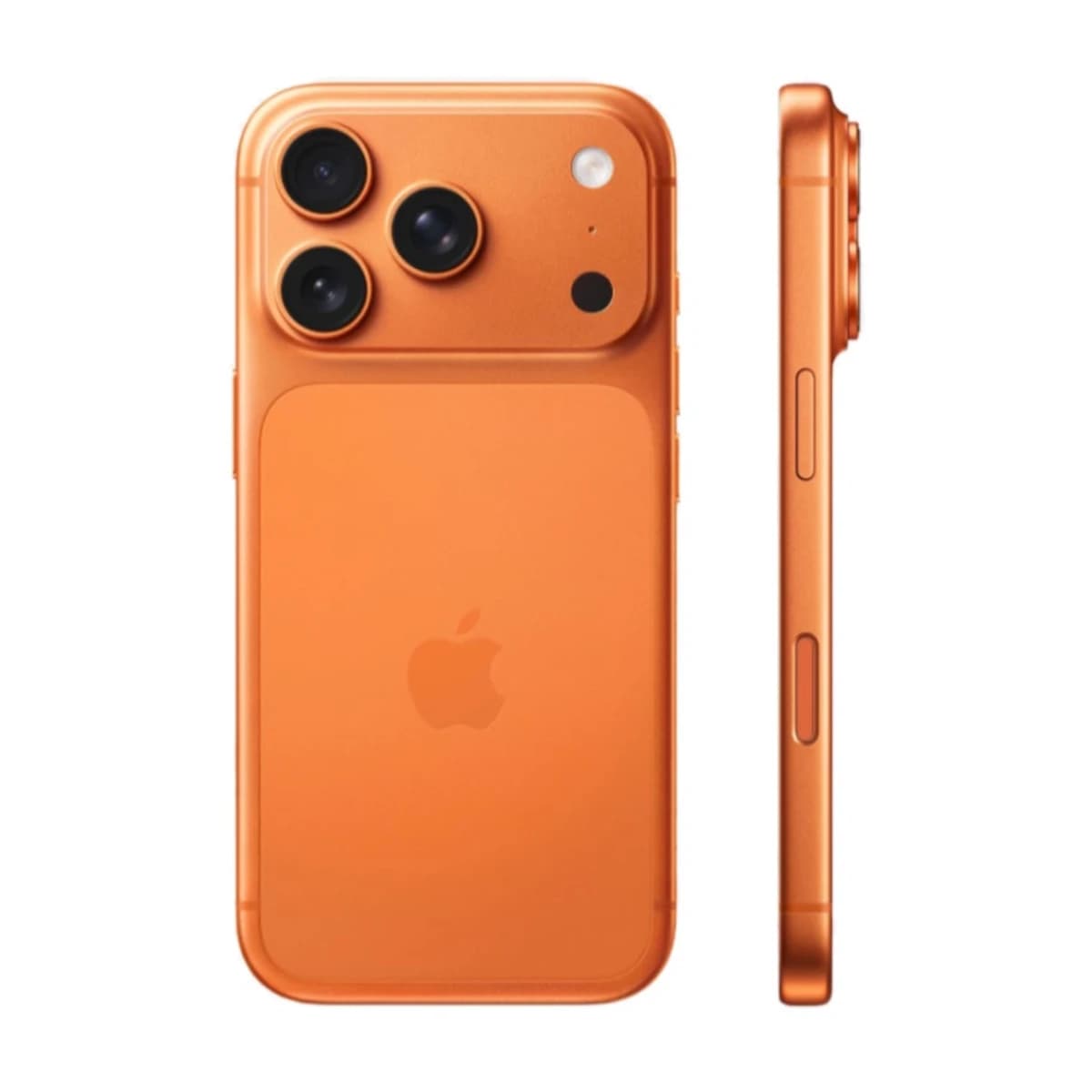 iPhone 17 Pro (eSIM only) Silver 5G With FaceTime - International Version - Thumbnail Angle 2 | Elmougi Store UAE