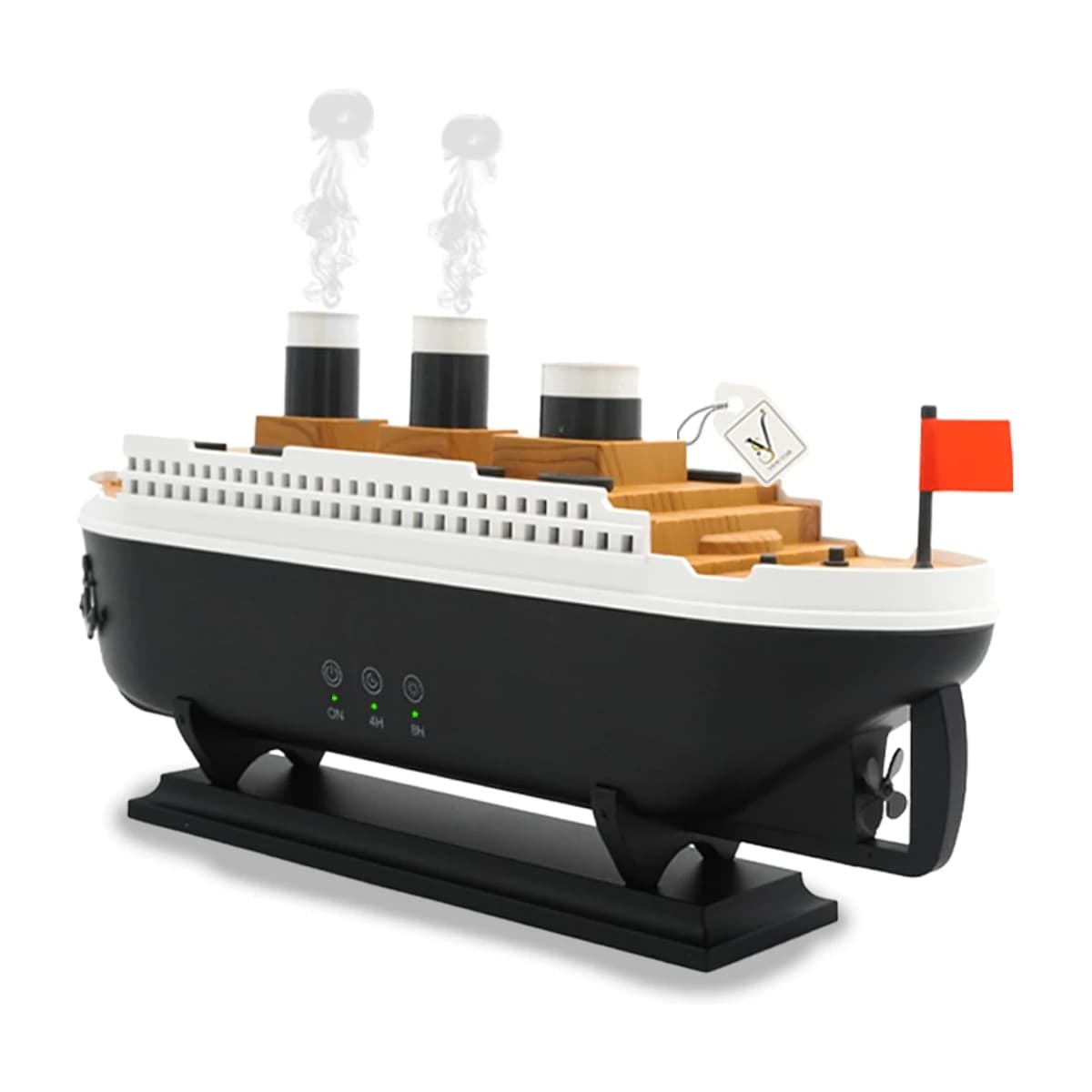 Viewstar Aroma Ship Air Humidifier & Essential Oil Diffuser | Ultrasonic Jellyfish Aroma Diffuser with Remote Control - High Resolution View 1 | Elmougi Store UAE