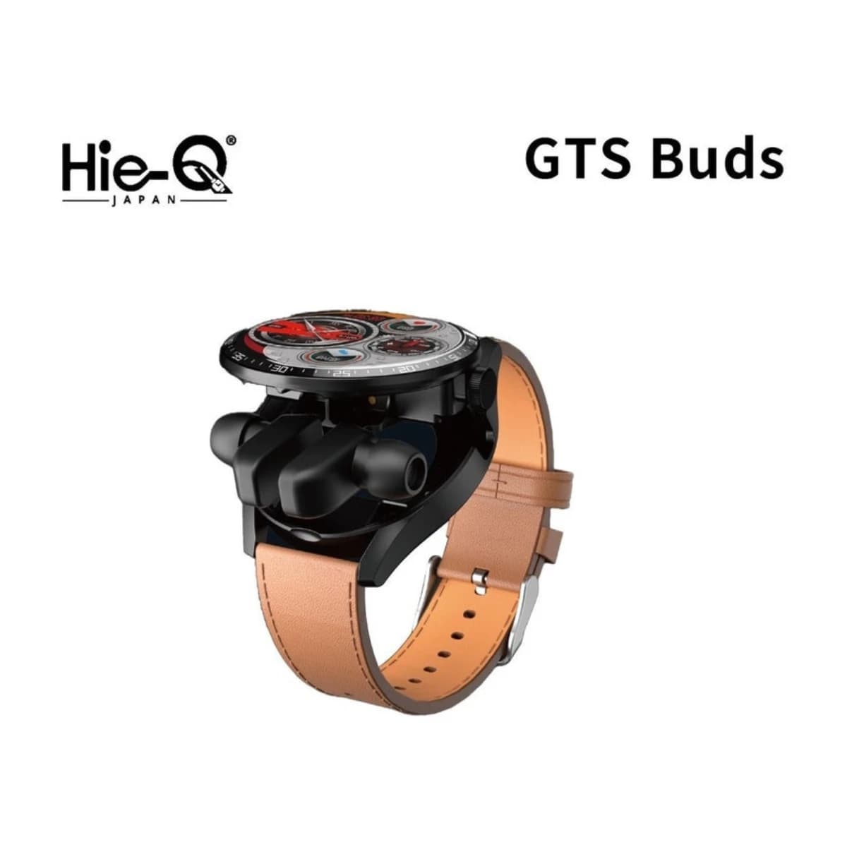 Hie-Q GTS Buds TWS Smart Watch with Wireless Earbuds - High Resolution View 1 | Elmougi Store UAE