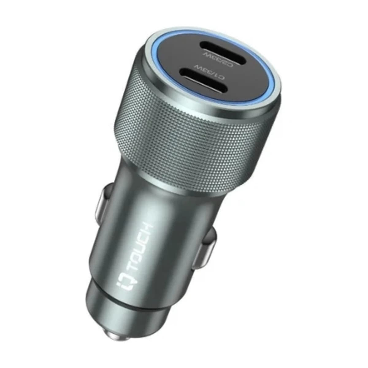 IQ Touch 66W Dual USB-C Car Charger - High Resolution View 2 | Elmougi Store UAE