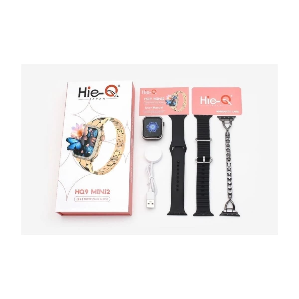 Hie-Q HQ 9 Mini 2 Smart Watch with HD Touch Display & Bluetooth Calling - High Resolution View 2 | Elmougi Store UAE