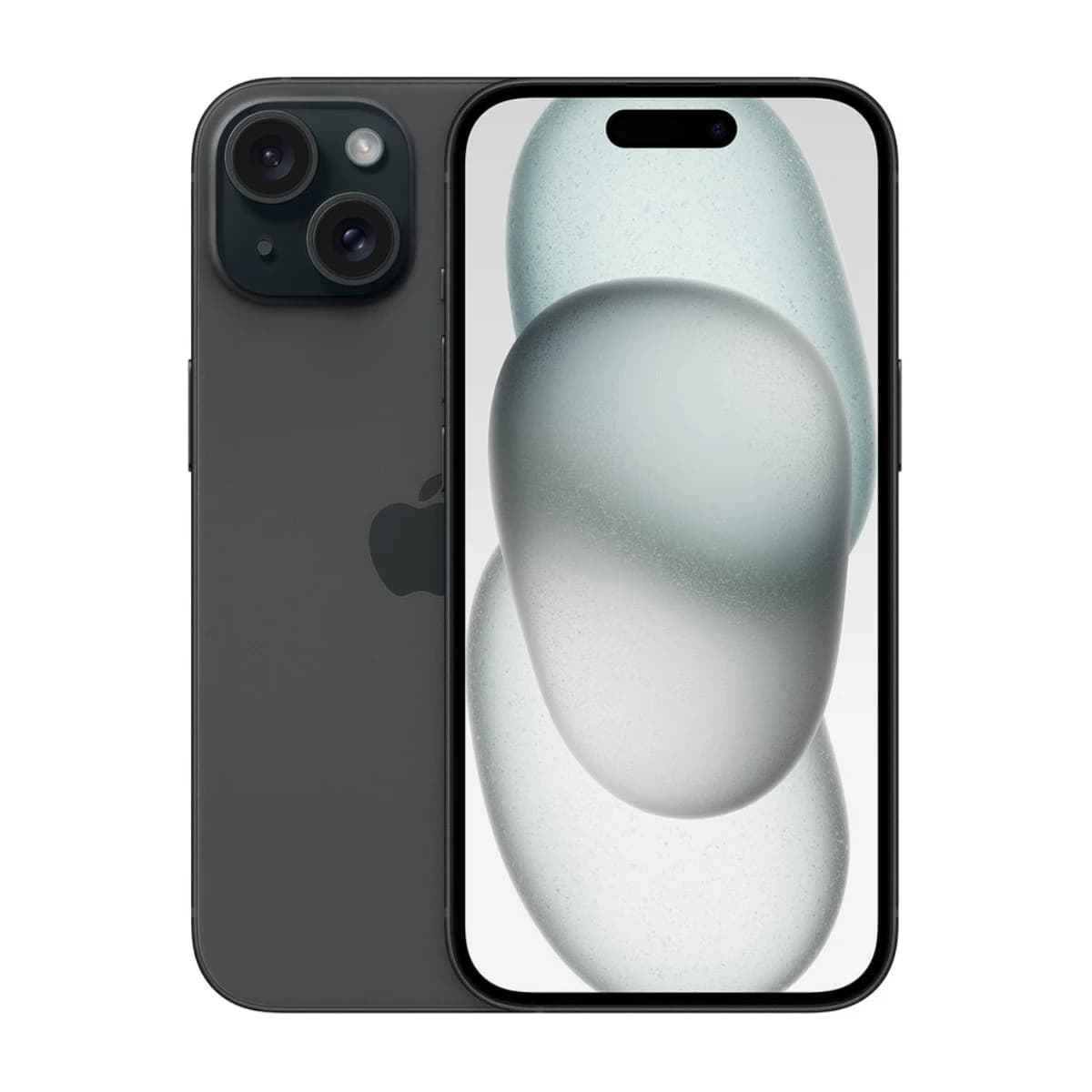 iPhone 15 128GB Black 5G With FaceTime - Middle East Version - High Resolution View 1 | Elmougi Store UAE