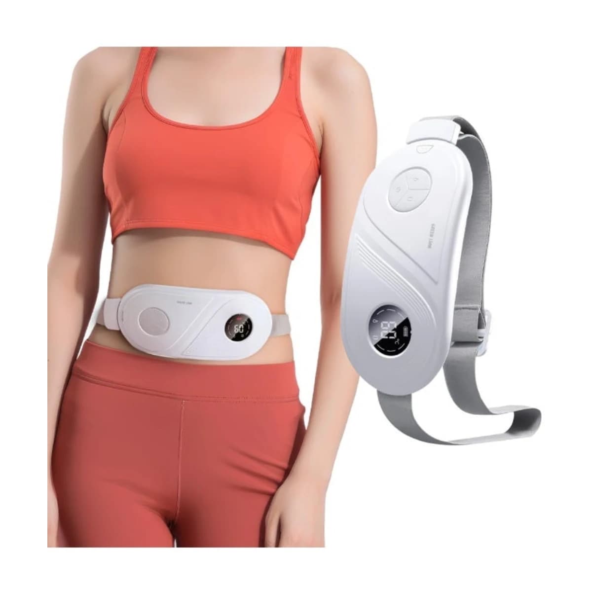 Green Lion Rapid Heat Menstrual Heating Pad - White - High Resolution View 1 | Elmougi Store UAE