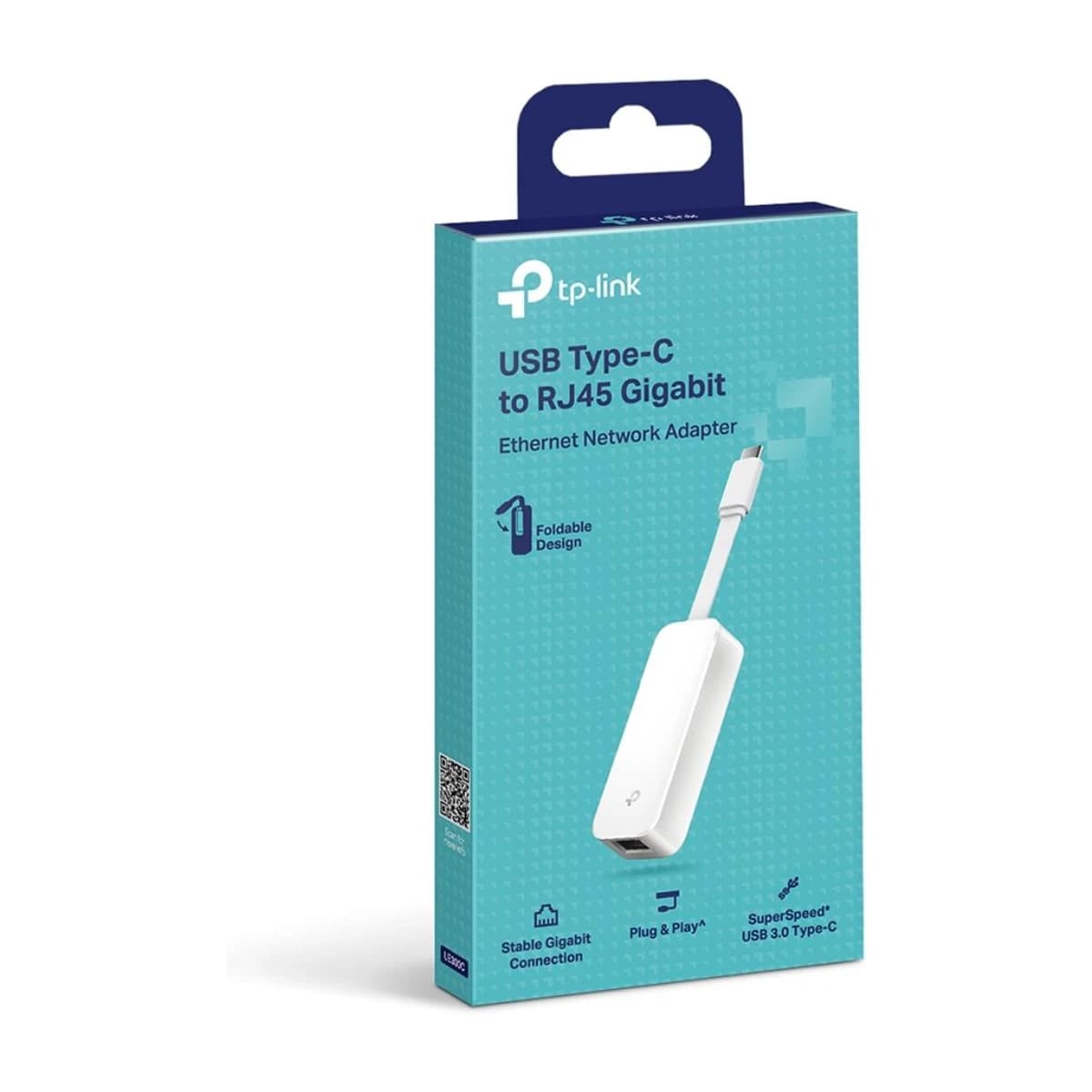 TP-Link UE300C USB Type-C to RJ45 Gigabit Ethernet Network Adapter - High Resolution View 4 | Elmougi Store UAE