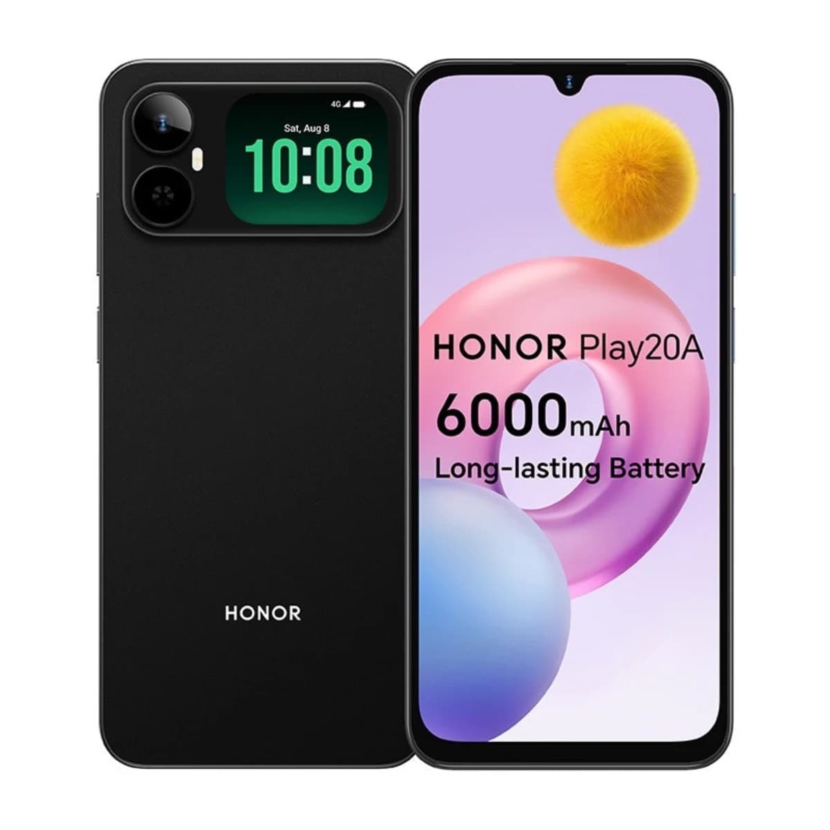 Honor Play 20A Dual SIM 4G Midnight Black 4GB RAM 64GB - High Resolution View 1 | Elmougi Store UAE