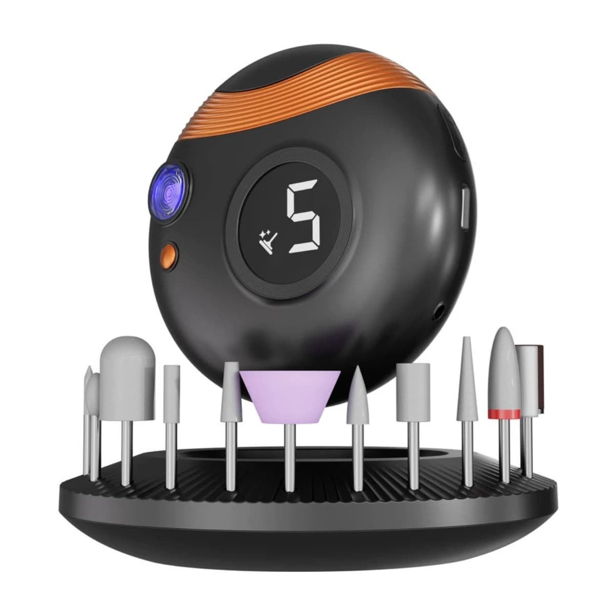 Porodo All-In-One Nail Trimmer Set with UV LED Light - High Resolution View 1 | Elmougi Store UAE