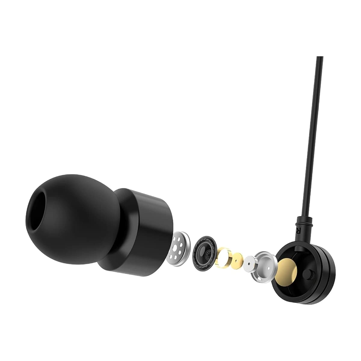 Riversong Stereo Sound Earphones - Black - High Resolution View 3 | Elmougi Store UAE