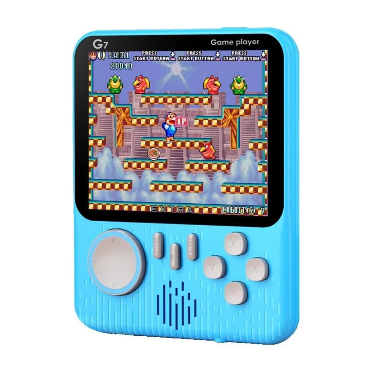 G7 Retro Handheld Mini Game Console, 3.5-Inch LCD, 666 Built-in Games - High Resolution View 1 | Elmougi Store UAE