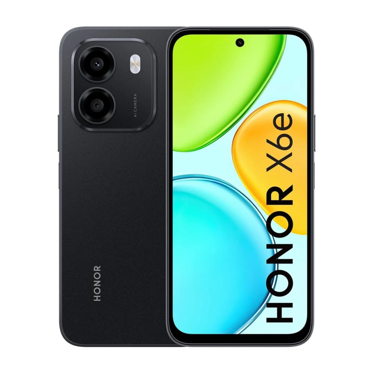 Honor X6e Dual SIM 4G 4GB RAM 128GB Midnight Black - High Resolution View 1 | Elmougi Store UAE