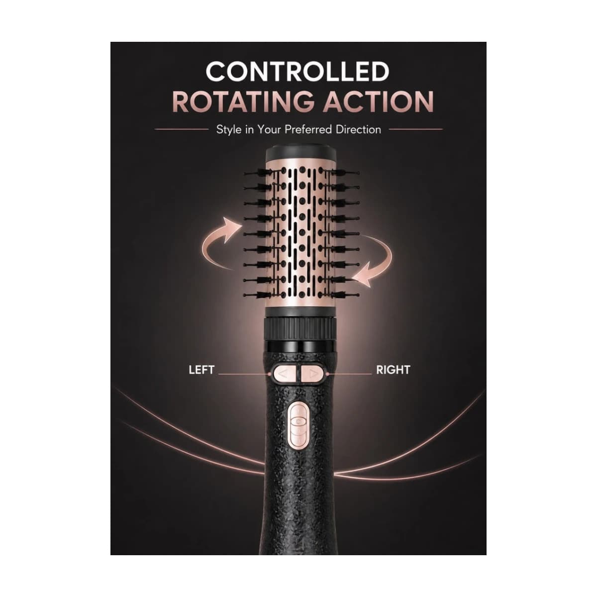 ENZO Professional 3-in-1 Hot Air Brush - High Resolution View 4 | Elmougi Store UAE