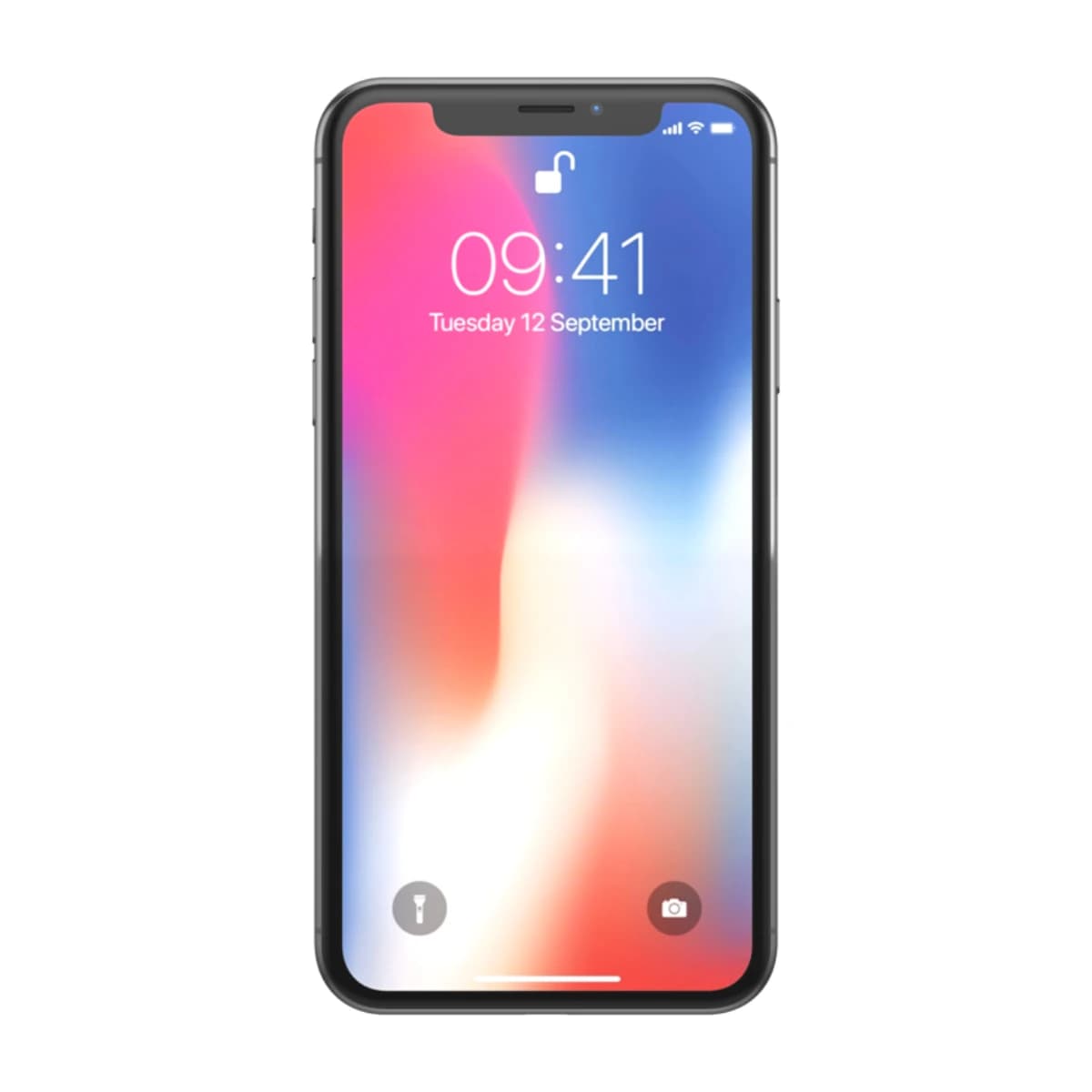Non-Active iPhone X 256GB - Single Physical SIM - High Resolution View 2 | Elmougi Store UAE