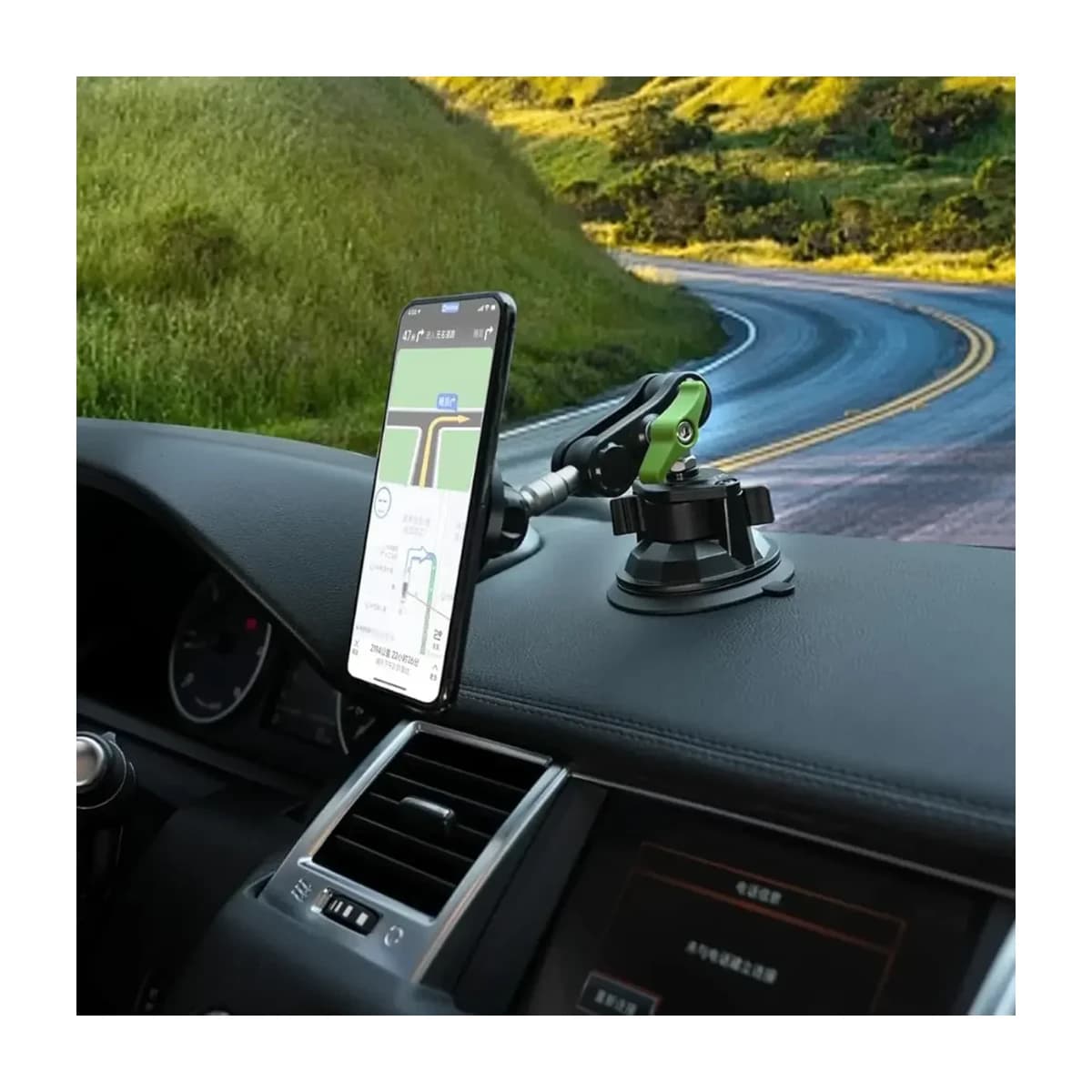 Ultimate MagSafe Car Holder - 21cm Extendable Magnetic Mount with 360 Rotation - High Resolution View 2 | Elmougi Store UAE