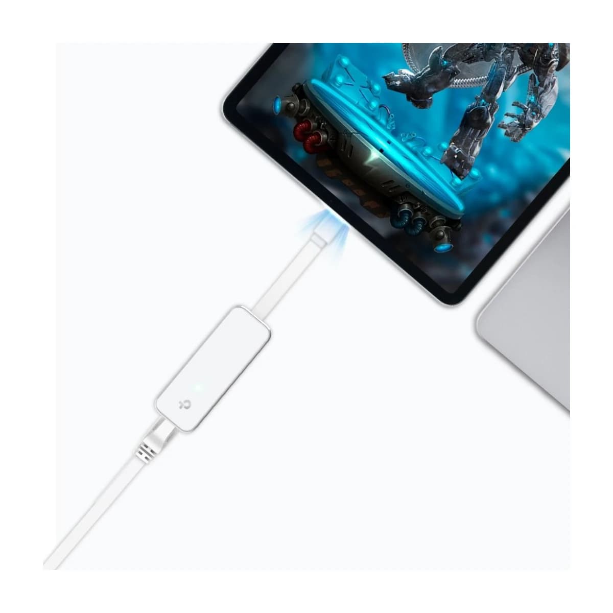 TP-Link UE300C USB Type-C to RJ45 Gigabit Ethernet Network Adapter - High Resolution View 2 | Elmougi Store UAE
