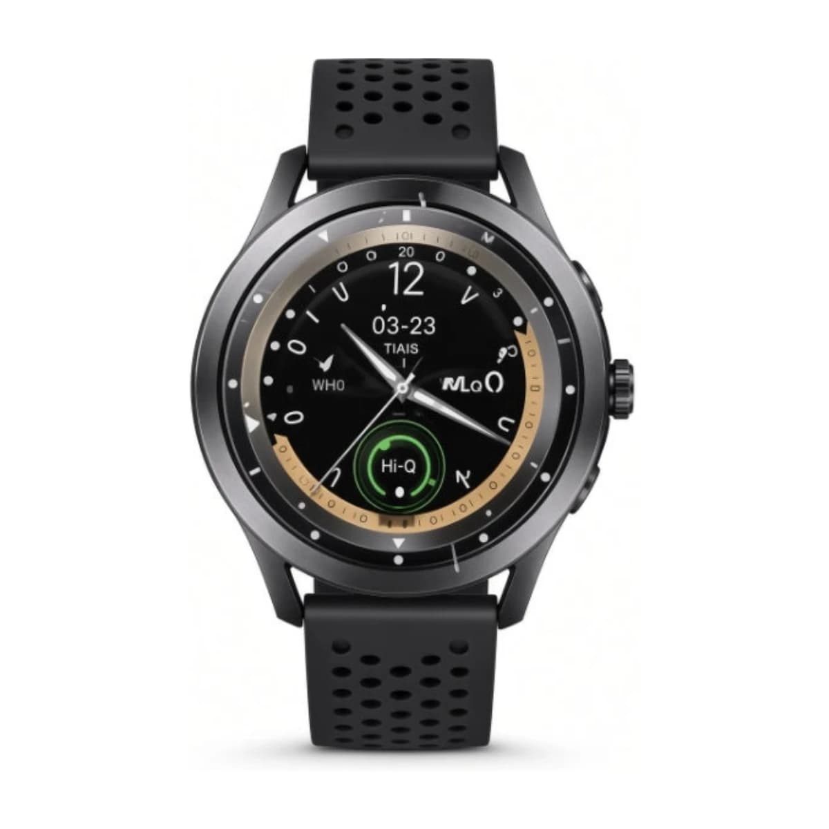 Hie-Q WR-44 Smart Watch Super AMOLED Display with 3 Straps - High Resolution View 1 | Elmougi Store UAE