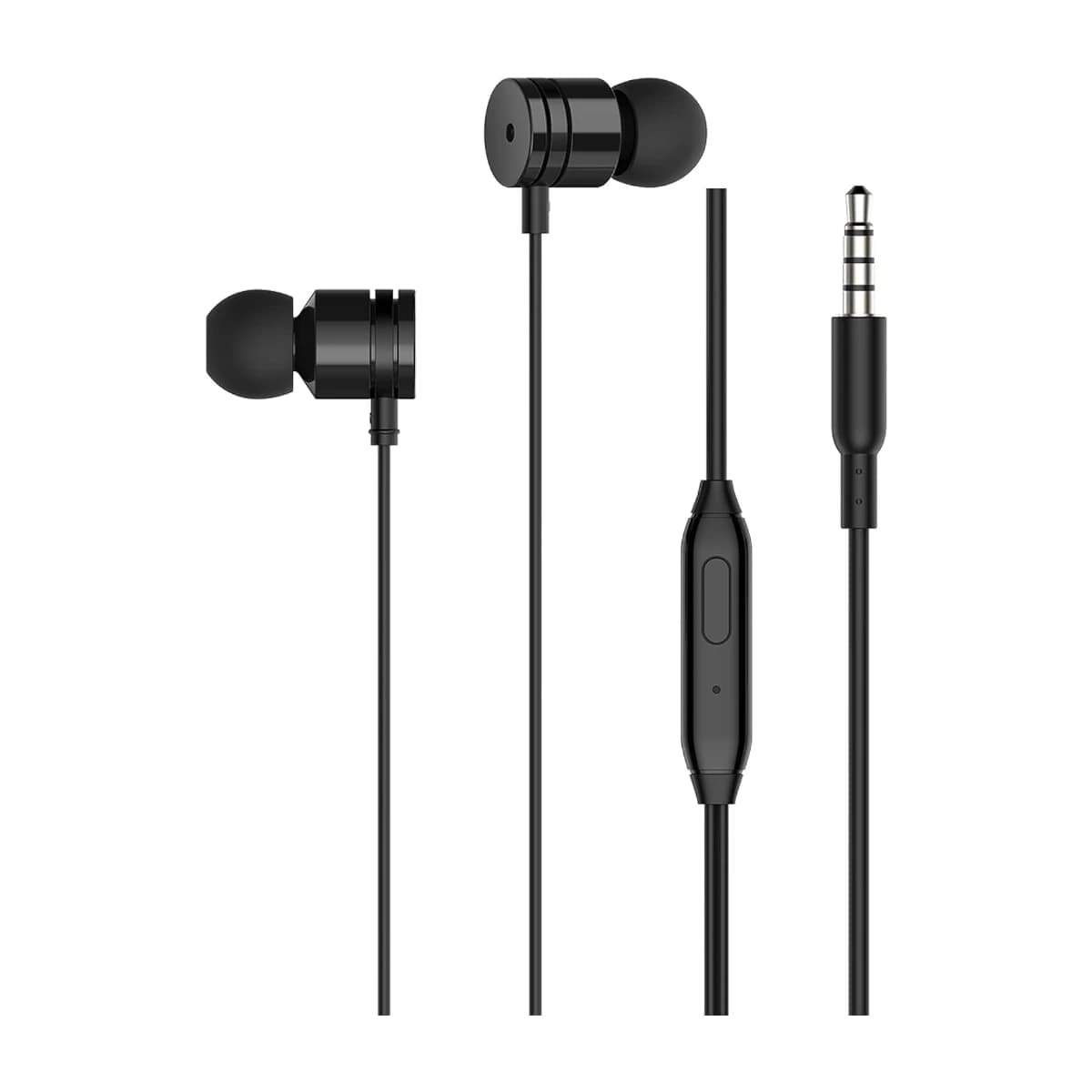 Riversong Stereo Sound Earphones - Black - High Resolution View 1 | Elmougi Store UAE