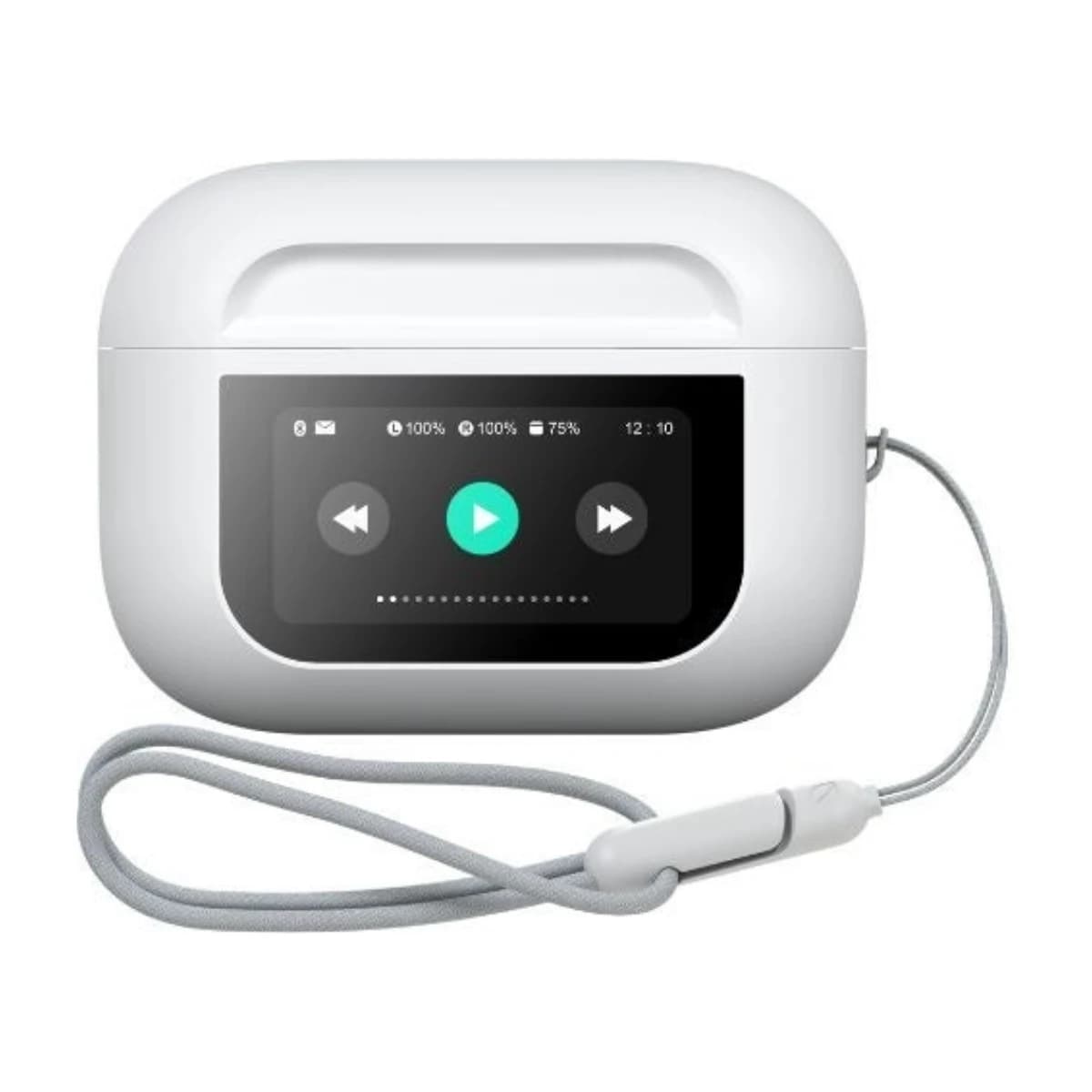 AIRNOVA S9PRO Smart Earbuds with Touchscreen, ANC, 50H Playtime, Bluetooth 5.3 - High Resolution View 4 | Elmougi Store UAE